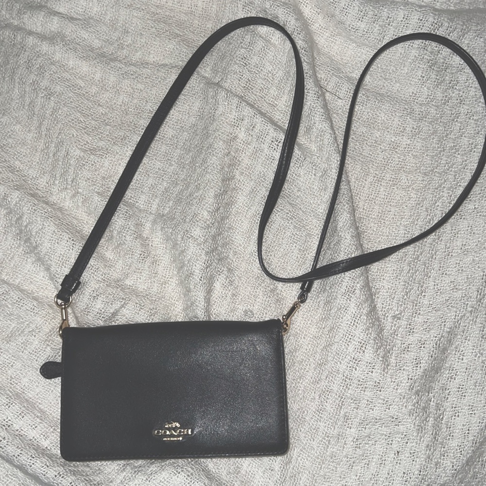 Anna Foldover Crossbody Clutch